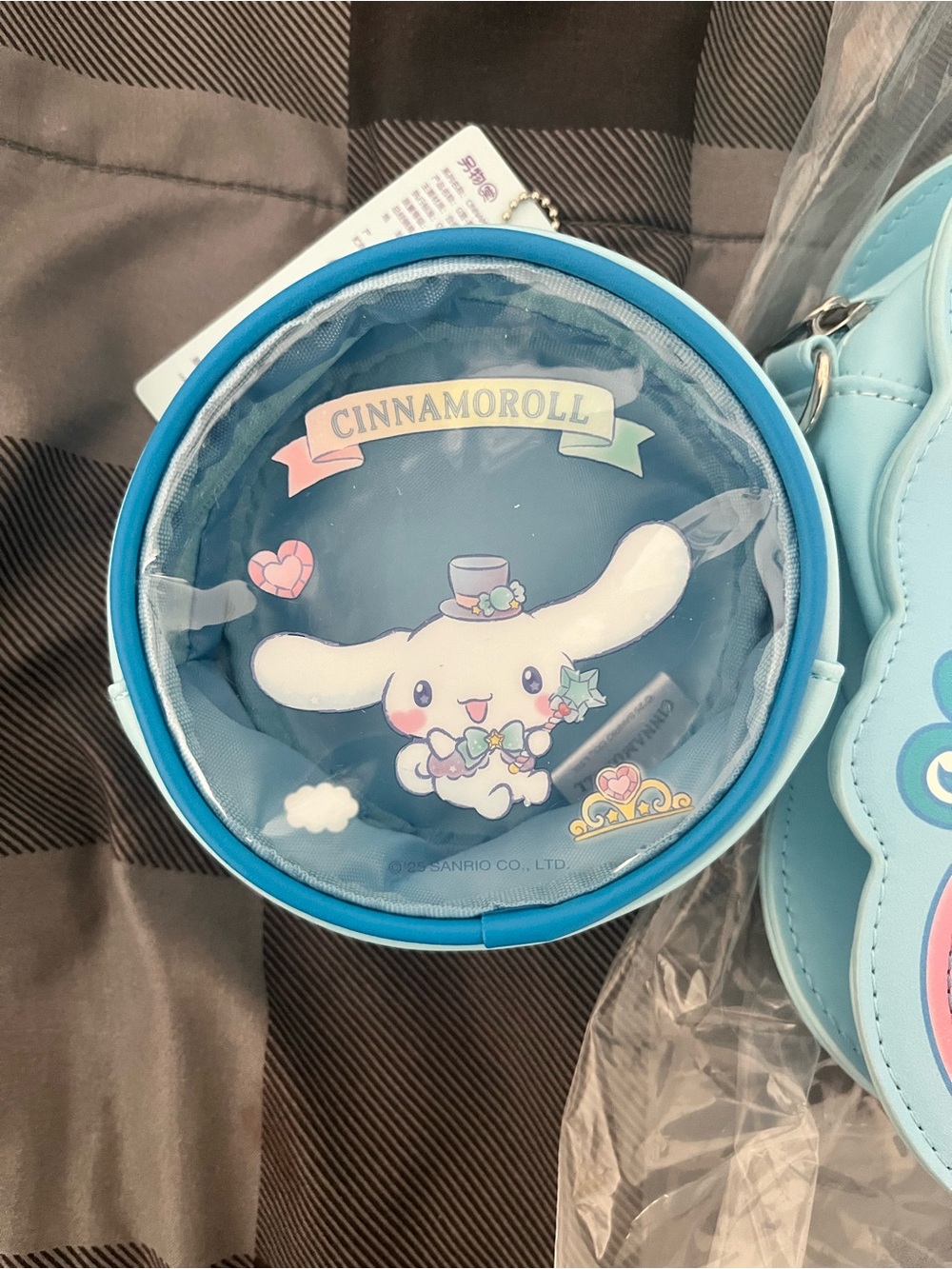Sanrio Cinnamoroll Purse with Matching Pouch - Picture 2 of 6